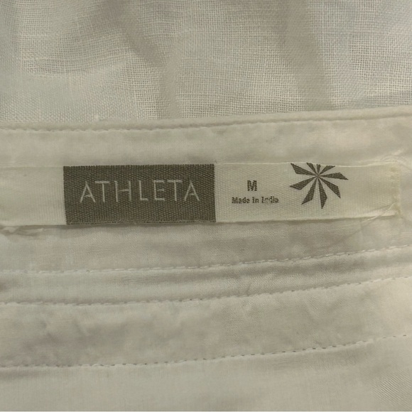Athleta White Linen Dress - Picture 4 of 6